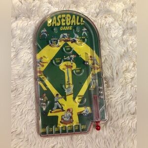 Schylling Baseball Pinball Game Tabletop 2007